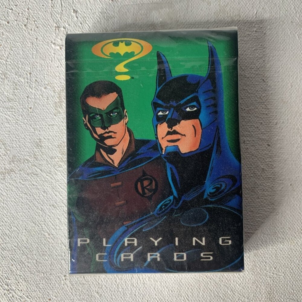 Batman Forever Playing Cards - 1994 - New - Sealed